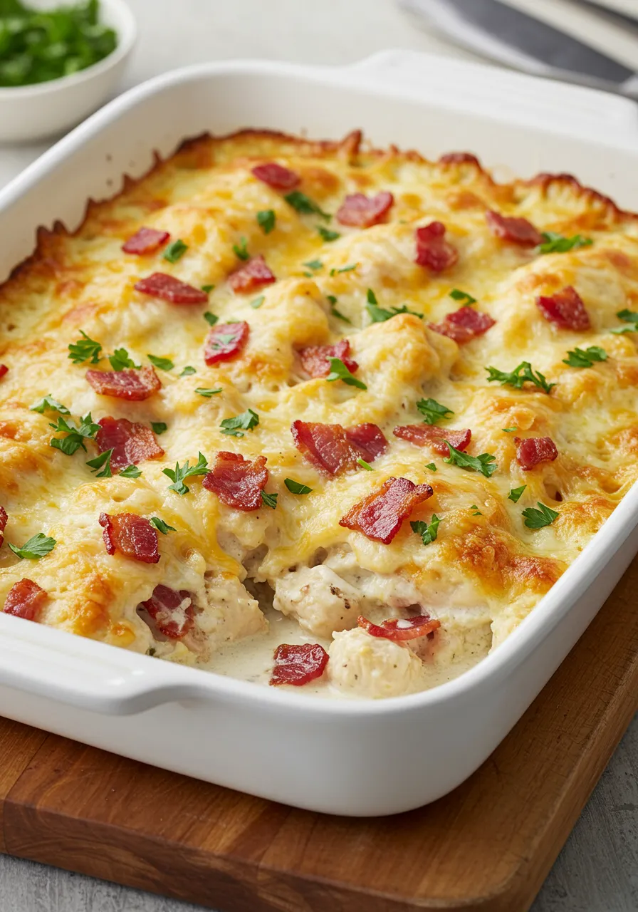 Chicken Bacon Ranch Baked